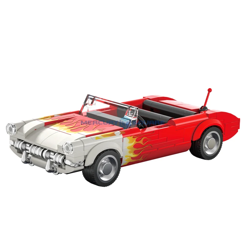 1956 Винтажный трансформируемый спортивный автомобиль C1 MOC 66001, строительные блоки Roadster, транспортный автомобиль, кирпичи, модель для мальчиков, детская игрушка в подарок
1956 Винтажный трансформируемый спортивный автомобиль C1 MOC 66001, строительные блоки Roadster, транспортный автомобиль, кирпичи, модель для мальчиков, детская игрушка в подарок