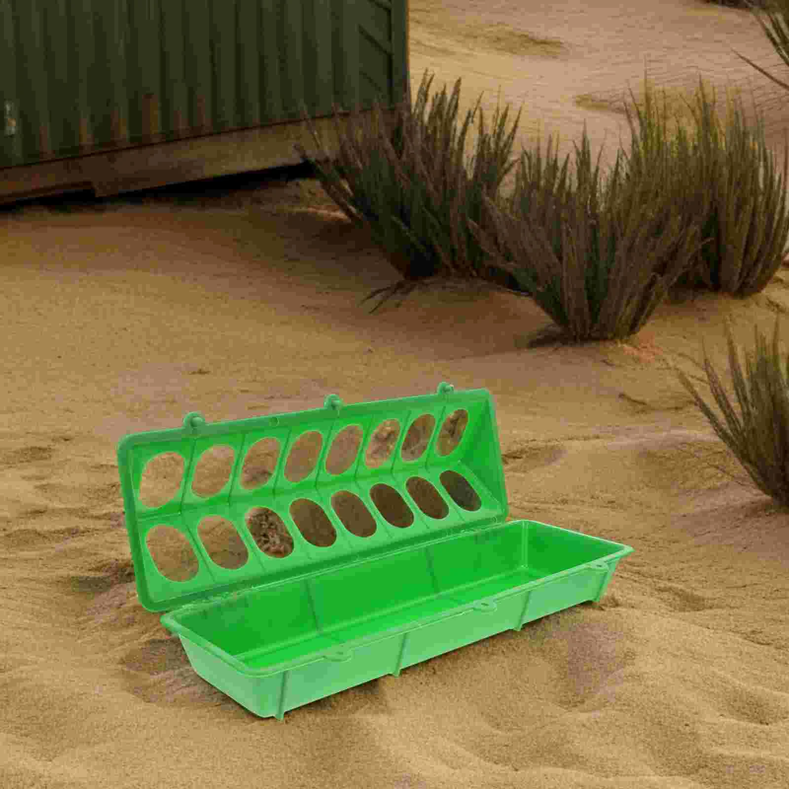 Pigeon Food Box Duck Feeder Tray Bird Small Baby Chick Chicken Feeding Dish Supplies
Pigeon Food Box Duck Feeder Tray Bird Small Baby Chick Chicken Feeding Dish Supplies