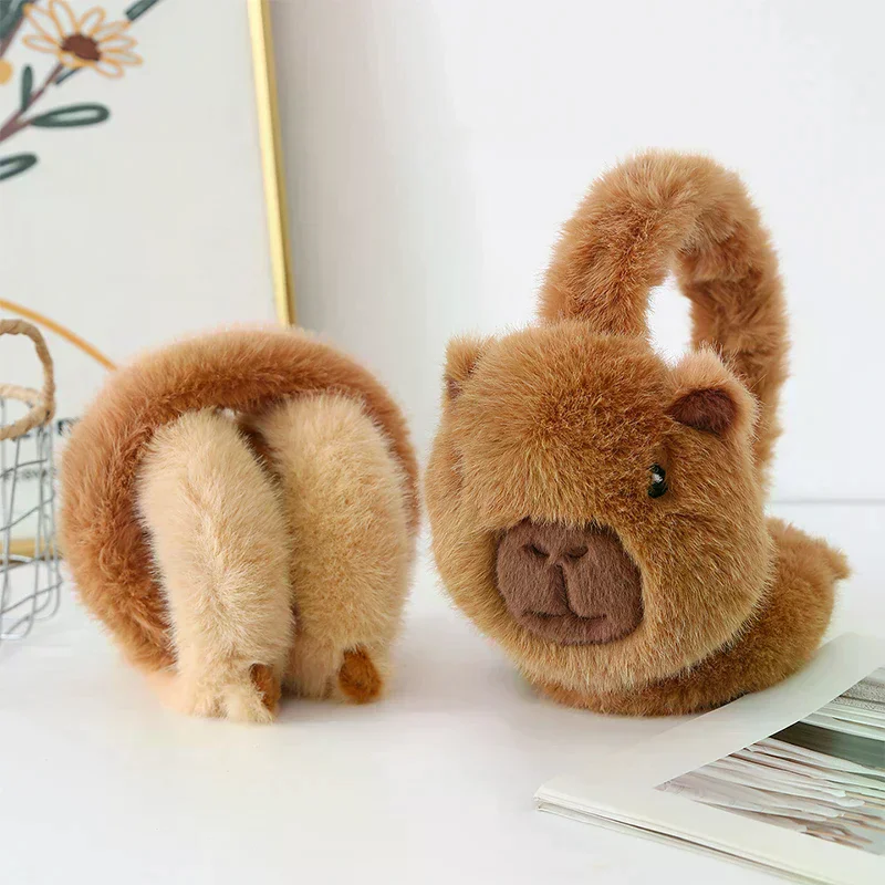 Милые теплые наушники с капибарой, мягкие наушники с рисунком капибары, плюшевые зимние наушники, антифриз и морозостойкие наушники, теплые
Милые теплые наушники с капибарой, мягкие наушники с рисунком капибары, плюшевые зимние наушники, антифриз и морозостойкие наушники, теплые