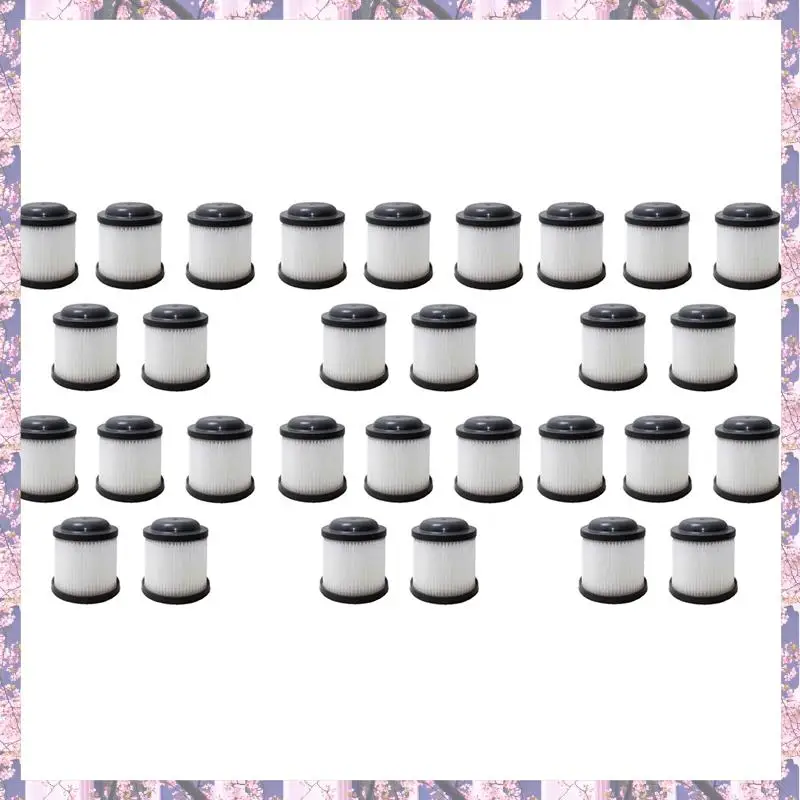 30Pcs VF90 HEPA Is Suitable For Black & Decker Vacuum Cleaner Accessories Filter Elements PVF110 PHV1210 Filter
30Pcs VF90 HEPA Is Suitable For Black & Decker Vacuum Cleaner Accessories Filter Elements PVF110 PHV1210 Filter