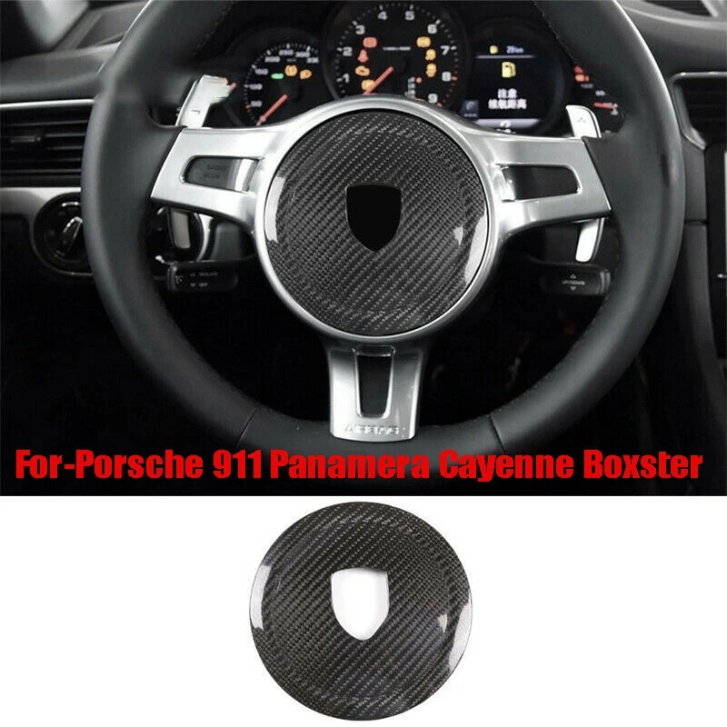Carbon Fiber Steering Wheel Cover Trim Steering Wheel Logo Circle For-Porsche 911 Panamera Cayenne Boxster
Carbon Fiber Steering Wheel Cover Trim Steering Wheel Logo Circle For-Porsche 911 Panamera Cayenne Boxster