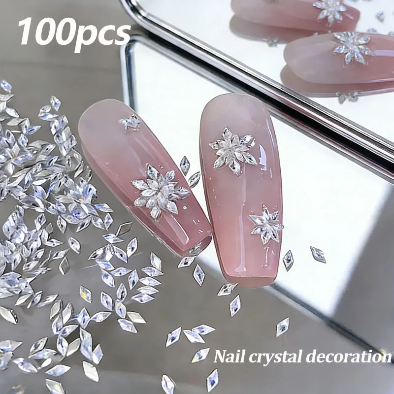 100/50pcs Shiny Zircon Rhinestones Nail Charms Mini Rhombic Nails Gemstones Flatback 3D Manicure Craft Rhinestones Decoration
100/50pcs Shiny Zircon Rhinestones Nail Charms Mini Rhombic Nails Gemstones Flatback 3D Manicure Craft Rhinestones Decoration