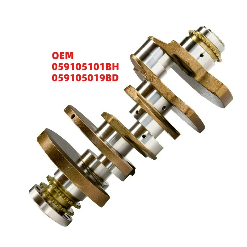 High Precision OEM 059105101BH 059105019BD Crankshaft
High Precision OEM 059105101BH 059105019BD Crankshaft