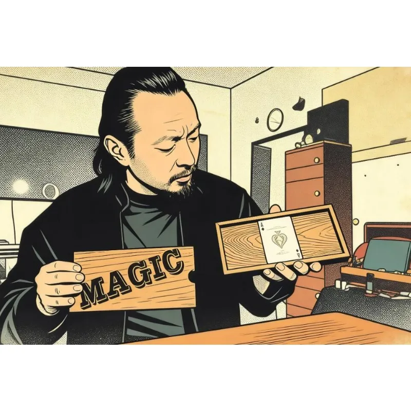 Деревянная волшебная коробка-трансформер Deluxe Drawer Magic Box (издание «Орех») – реквизит для фокусов на сцене и с близким планом, иллюзии, ментализм
Деревянная волшебная коробка-трансформер Deluxe Drawer Magic Box (издание «Орех») – реквизит для фокусов на сцене и с близким планом, иллюзии, ментализм