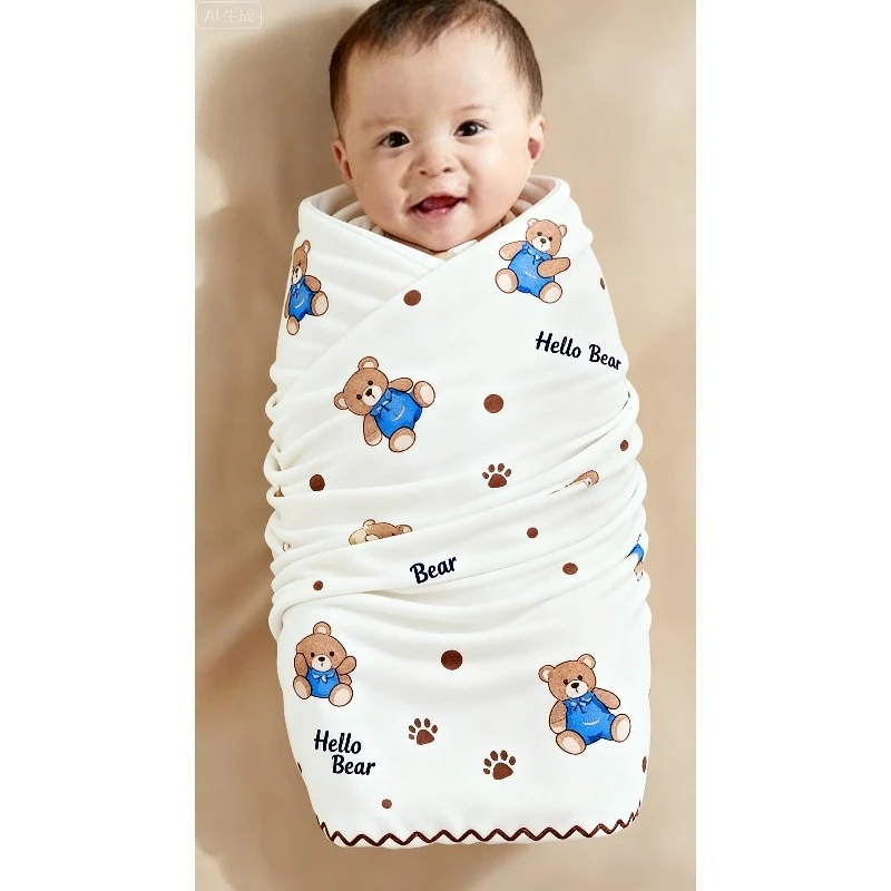 Warm Thicker Cotton Newborn Swaddle Wrap Soft Baby Receiving Blanket for Hospital and Home Use Bedding Swaddling 85 85cm
Warm Thicker Cotton Newborn Swaddle Wrap Soft Baby Receiving Blanket for Hospital and Home Use Bedding Swaddling 85 85cm