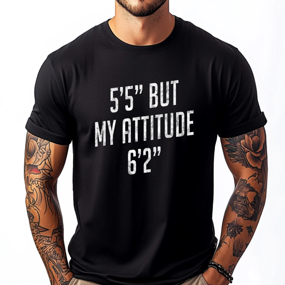 Короткие девушки Attitude5 Foot 5 But My Attitude 6 футов 1 Забавная идея Короткая милая футболка большого размера для девочек для отдыха
Короткие девушки Attitude5 Foot 5 But My Attitude 6 футов 1 Забавная идея Короткая милая футболка большого размера для девочек для отдыха