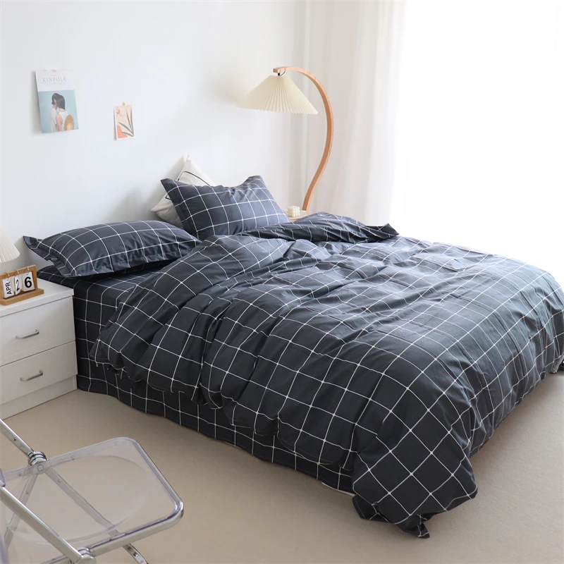 Modern Cover Duvet Cotton Soft Flat Sheet Bed Breathable Nordic Bedding Fitted Pillowcase Set 4-Piece Comfortable 3-Piece Hotel
Modern Cover Duvet Cotton Soft Flat Sheet Bed Breathable Nordic Bedding Fitted Pillowcase Set 4-Piece Comfortable 3-Piece Hotel