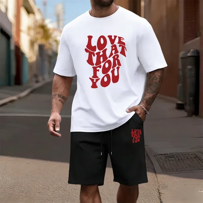 Summer Mens T-Shirt Tracksuit Casual Sportswear Outdoor Sports Jogging Clothes Street Single Piece O Neck Short Sleeves Shorts
Summer Mens T-Shirt Tracksuit Casual Sportswear Outdoor Sports Jogging Clothes Street Single Piece O Neck Short Sleeves Shorts
