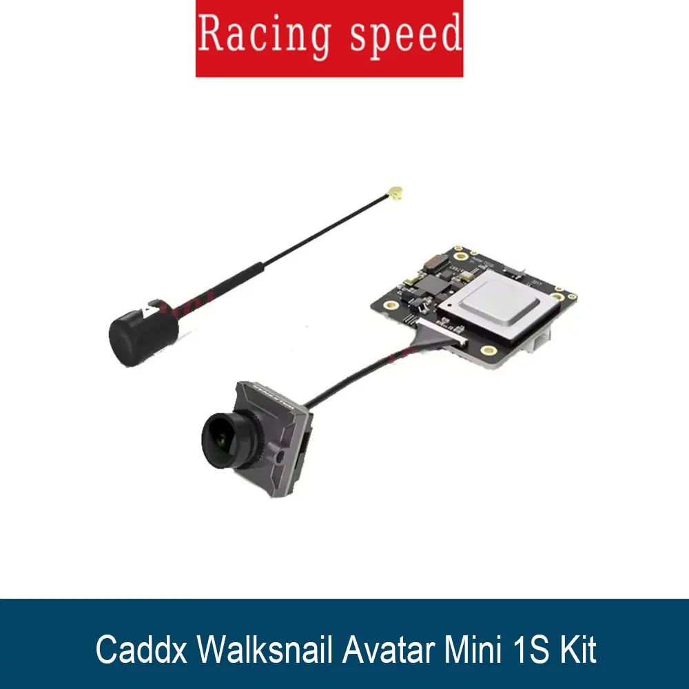 Комплект Caddx Walksnail Avatar Mini 1S, 1080P/60fps, 350 мВт, 22 мс, низкая задержка, встроенное хранилище 8 ГБ для гоночного дрона FPV Tinywhoop 
Комплект Caddx Walksnail Avatar Mini 1S, 1080P/60fps, 350 мВт, 22 мс, низкая задержка, встроенное хранилище 8 ГБ для гоночного дрона FPV Tinywhoop