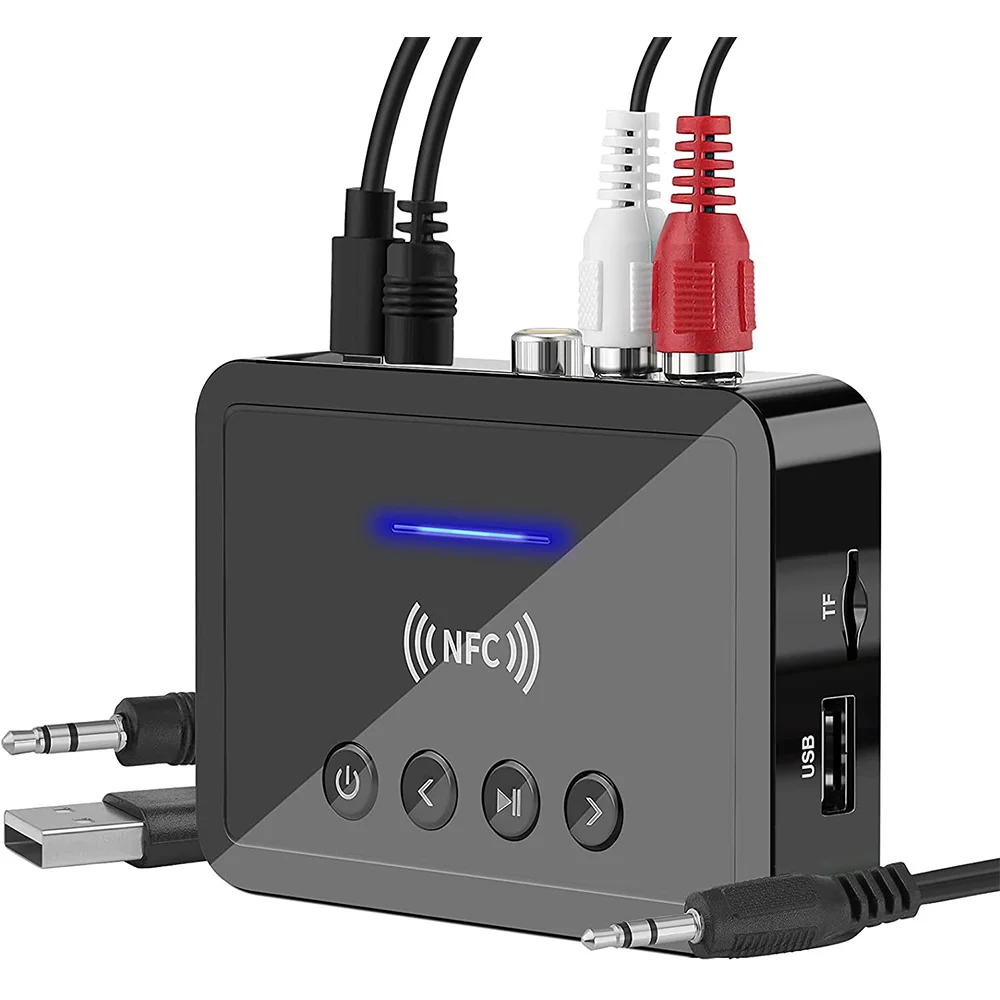 Приемник-передатчик Bluetooth 5,0, FM, стерео, AUX, разъем 3,5 мм, RCA, беспроводной, Bluetooth, аудиоадаптер для ТВ, ПК, наушников
Приемник-передатчик Bluetooth 5,0, FM, стерео, AUX, разъем 3,5 мм, RCA, беспроводной, Bluetooth, аудиоадаптер для ТВ, ПК, наушников