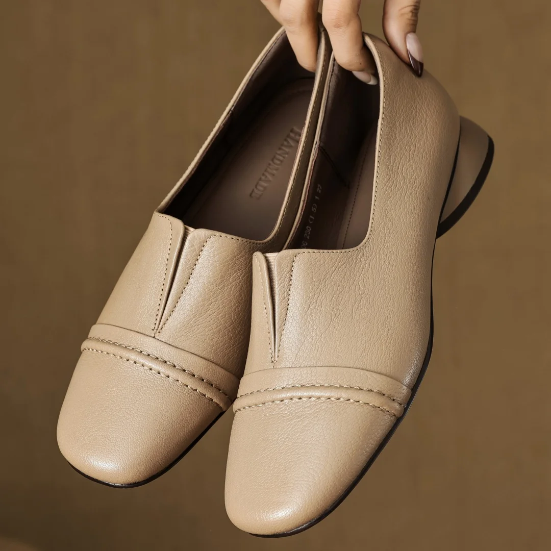 danxuefei women's sheepskin round toe slip-on flats elegant ladies high quality soft comfortable daily slim dress shoes woman
danxuefei women's sheepskin round toe slip-on flats elegant ladies high quality soft comfortable daily slim dress shoes woman