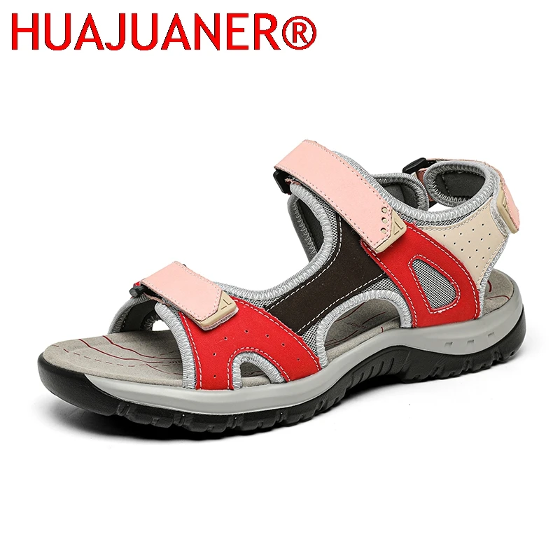 New Summer Leather Women's Sandals Fashion Design Breathable Women Casual Shoes Women Outdoor Beach Flat Sandals Big Size 42
New Summer Leather Women's Sandals Fashion Design Breathable Women Casual Shoes Women Outdoor Beach Flat Sandals Big Size 42
