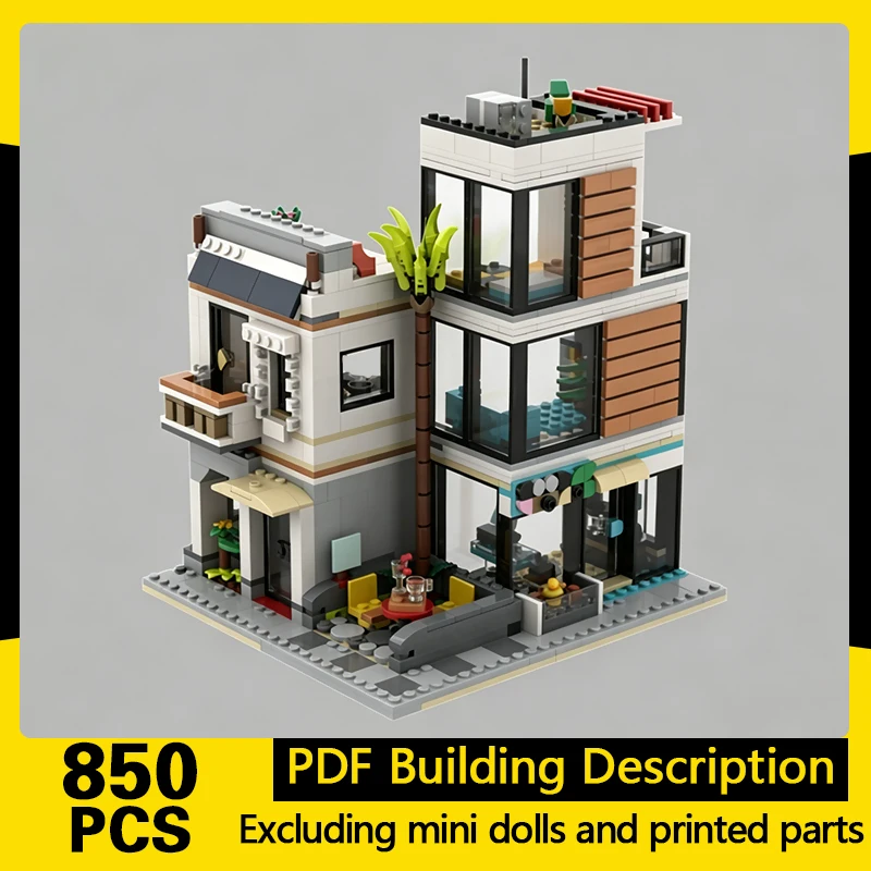City Street View Model MOC Building Bricks Pet Shop And Cafe Modular Technology Gifts Holiday Assemble Children Toys Suit
City Street View Model MOC Building Bricks Pet Shop And Cafe Modular Technology Gifts Holiday Assemble Children Toys Suit