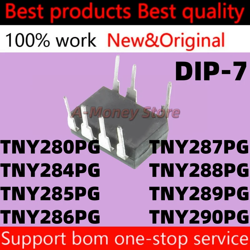 (5pcs) TNY286PG TNY287PG TNY280PG TNY284PG TNY285PG TNY288PG TNY289PG TNY290PG DIP-7
(5pcs) TNY286PG TNY287PG TNY280PG TNY284PG TNY285PG TNY288PG TNY289PG TNY290PG DIP-7