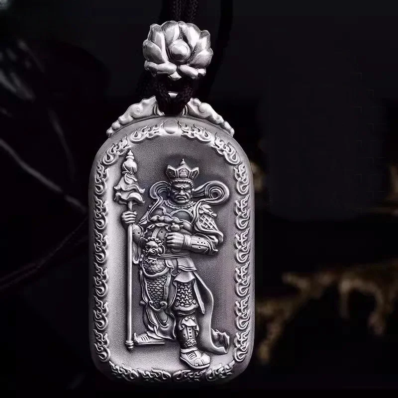 Ethnic Style Relief The Four Heavenly Kings Pendant For Men Jewelry Blessing Vajrayana Guardian Buddha Necklace Male Accessories
Ethnic Style Relief The Four Heavenly Kings Pendant For Men Jewelry Blessing Vajrayana Guardian Buddha Necklace Male Accessories