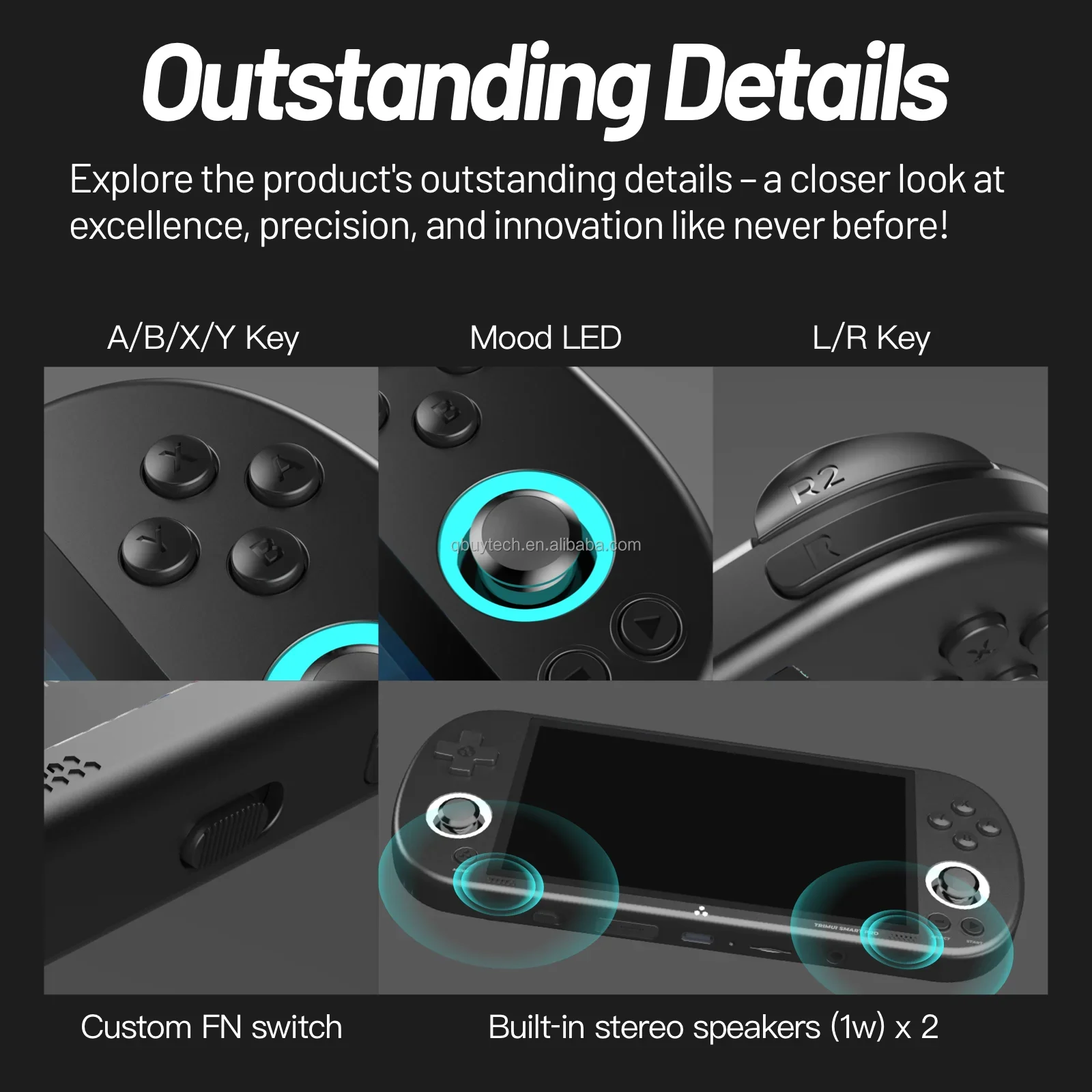 Trimui Smart Pro 4.96 Inch Screen Open Source Ps5 Game Console Handheld Gaming Console Pocket Retro Video Games Console
Trimui Smart Pro 4.96 Inch Screen Open Source Ps5 Game Console Handheld Gaming Console Pocket Retro Video Games Console