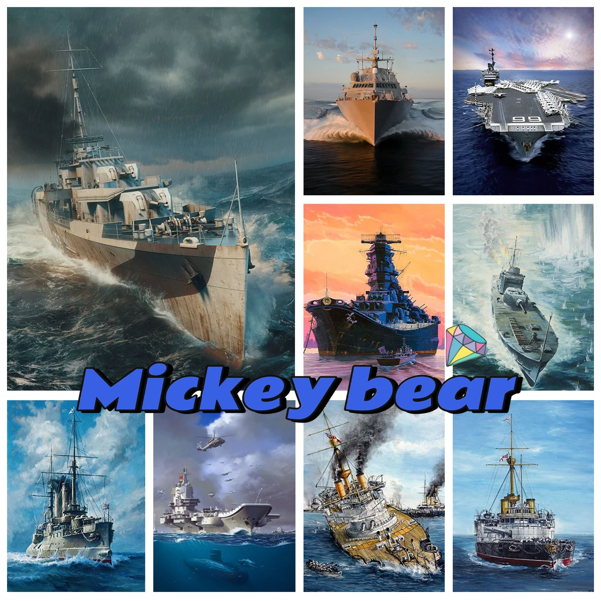 Warship 5D Diamond Painting Kit Aircraft Carrier Picture Diy Diamond Embroidery Rhinestone Cross Stitch Handmade Gift Home Decor
Warship 5D Diamond Painting Kit Aircraft Carrier Picture Diy Diamond Embroidery Rhinestone Cross Stitch Handmade Gift Home Decor