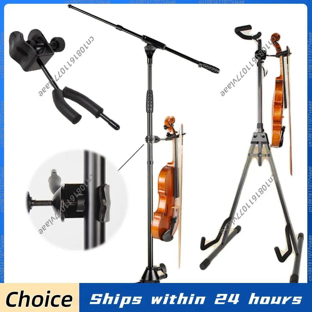 Violin Hanger Violin & Viola Stand Violin Holder for Desktop Microphone Or Sheet Music Stand for Home Studio Music Room
Violin Hanger Violin & Viola Stand Violin Holder for Desktop Microphone Or Sheet Music Stand for Home Studio Music Room