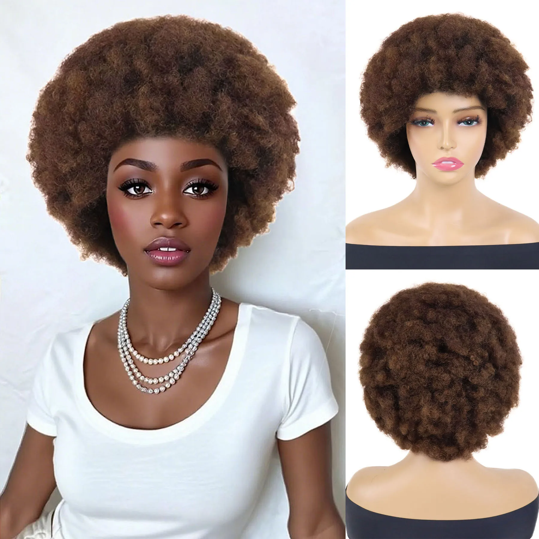 Синтетические волосы 70-х годов Диско Большие вьющиеся парики для чернокожих женщин Пушистый коричневый парик Афро-колли Прическа Свободный костюм для ролевых игр Drag Queen
Синтетические волосы 70-х годов Диско Большие вьющиеся парики для чернокожих женщин Пушистый коричневый парик Афро-колли Прическа Свободный костюм для ролевых игр Drag Queen