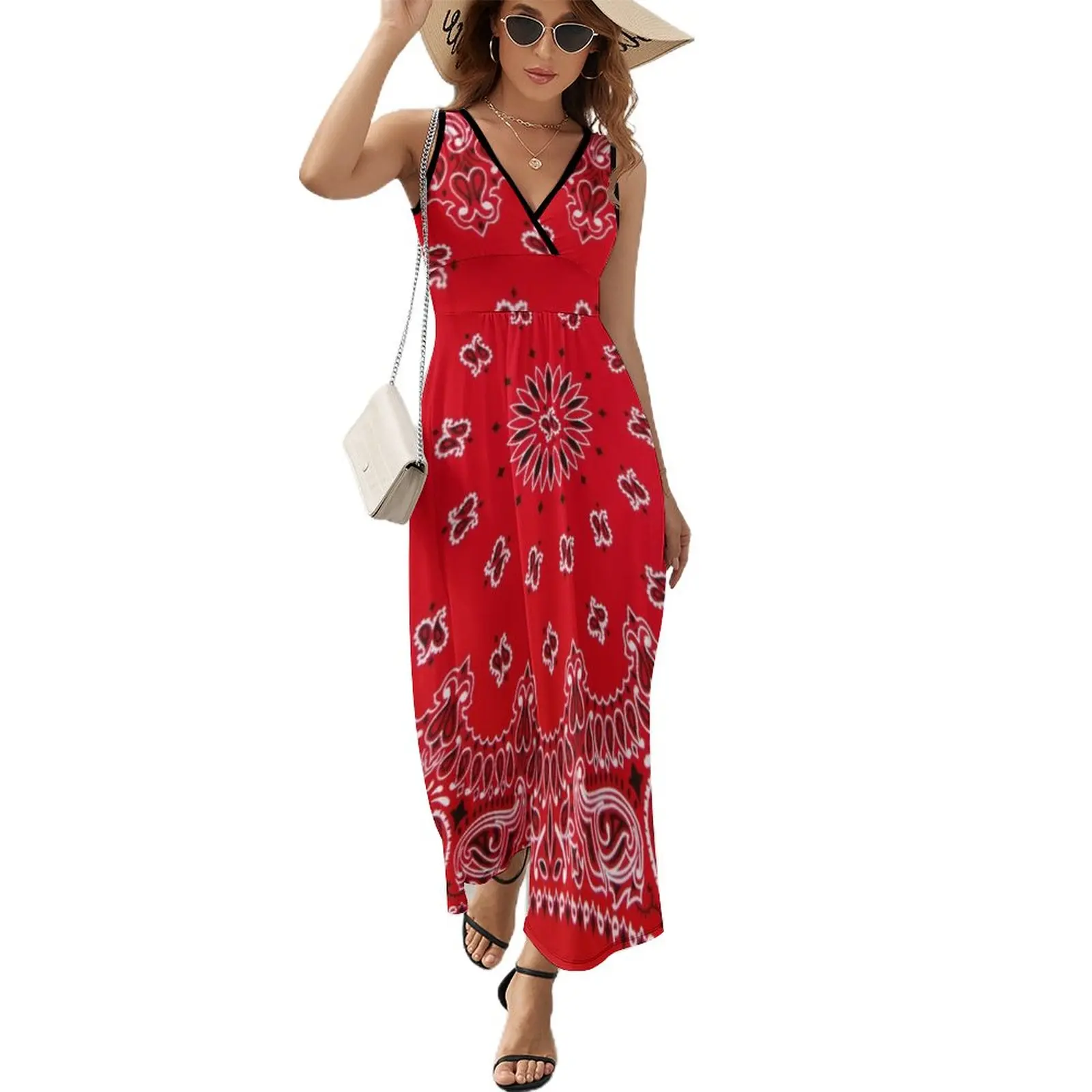 Bandana - Red Sleeveless Dress ceremony dresses elegant dresses for women sexy dress summer women's suit
Bandana - Red Sleeveless Dress ceremony dresses elegant dresses for women sexy dress summer women's suit