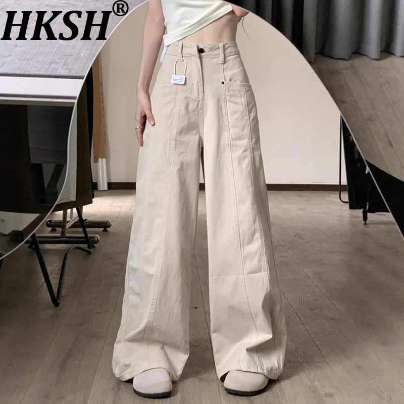 HKSH весна осень новые женские джинсы с прямыми карманами для похудения универсальные повседневные элегантные модные широкие брюки в стиле сафари HK13443
HKSH весна осень новые женские джинсы с прямыми карманами для похудения универсальные повседневные элегантные модные широкие брюки в стиле сафари HK13443