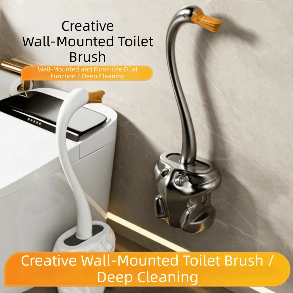 Щетка для унитаза с длинной ручкой, дизайн «Лебедь», черная, компактная, гигиеничный материал, настенная, для чистки ванной комнаты
Щетка для унитаза с длинной ручкой, дизайн «Лебедь», черная, компактная, гигиеничный материал, настенная, для чистки ванной комнаты