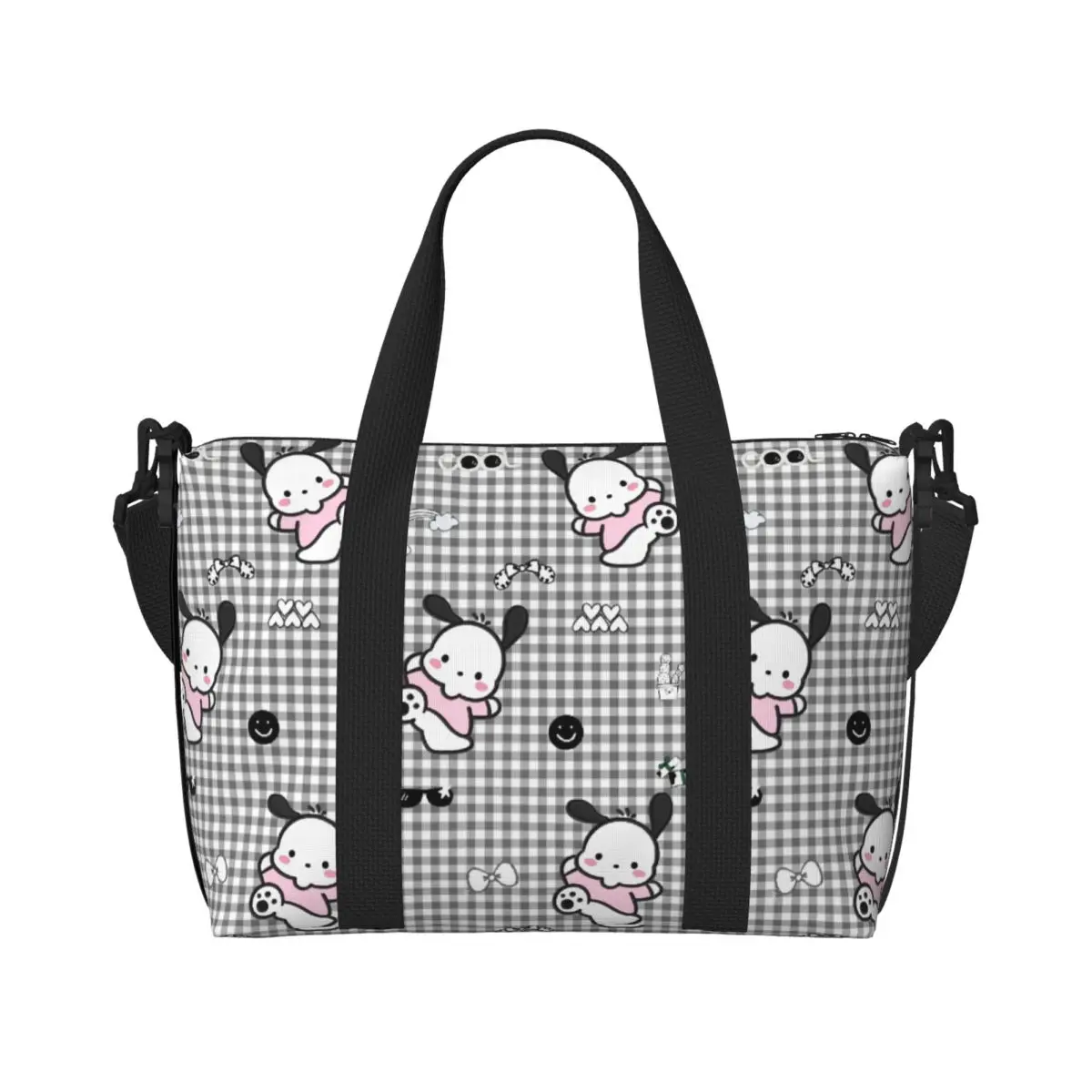 Custom Pochacco Kawaii Anime Tote Bag Women Large Capacity My Melody Pattern Beach Gym Travel Bags
Custom Pochacco Kawaii Anime Tote Bag Women Large Capacity My Melody Pattern Beach Gym Travel Bags