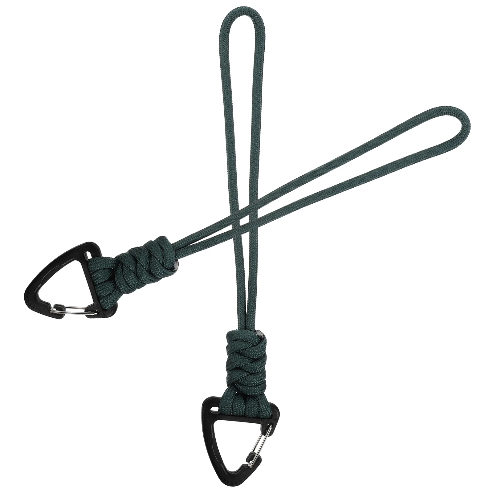2 Pcs Waterbottle Camo Lanyard Keychain Holder Bracket Simple 1900X050X050CM Woven Dark Green Carabiner
2 Pcs Waterbottle Camo Lanyard Keychain Holder Bracket Simple 1900X050X050CM Woven Dark Green Carabiner