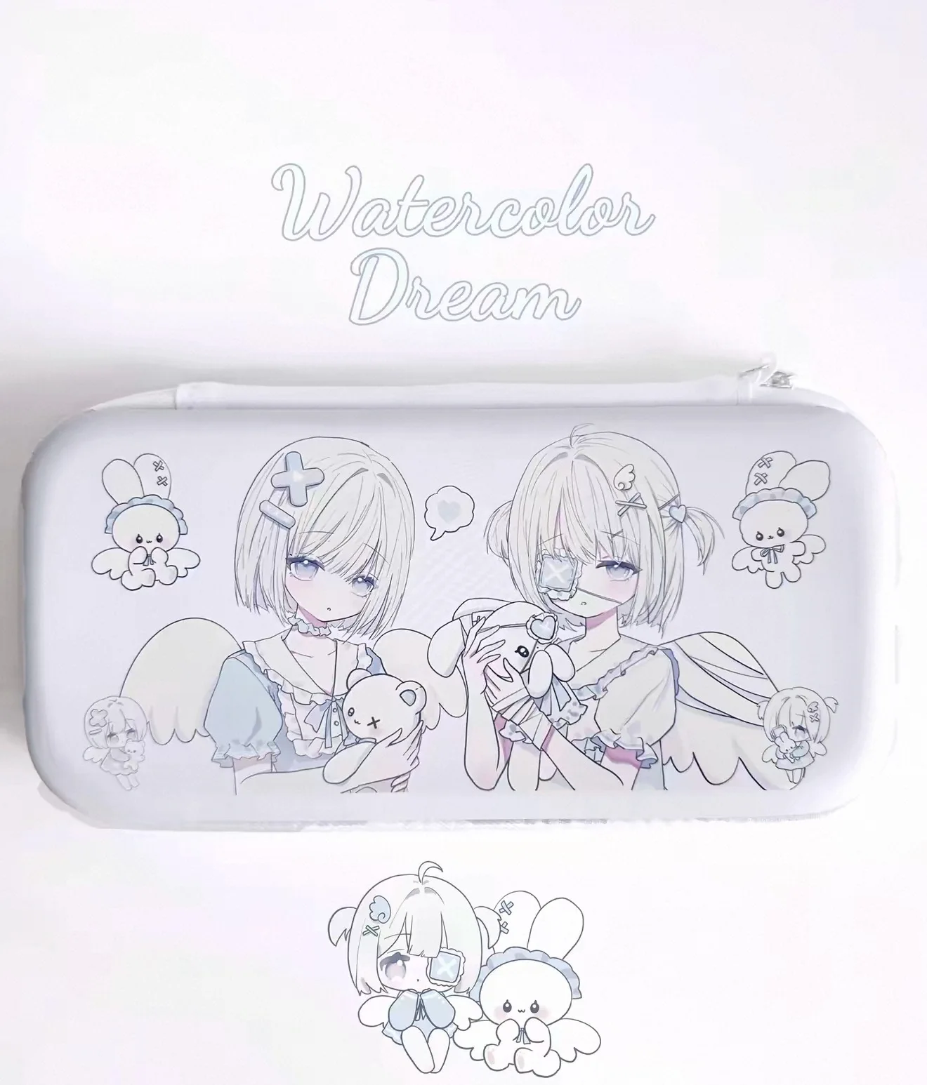 Original watercolor dream game console cover, suitable for Switch split hard case.
Original watercolor dream game console cover, suitable for Switch split hard case.