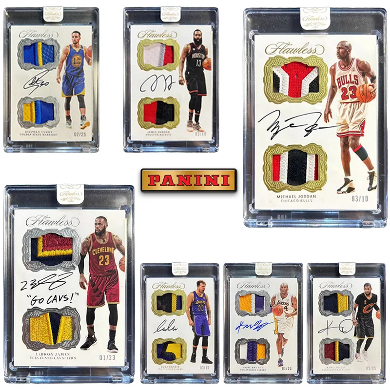 Panini Flawless Nba Michael Jordan Harden Doncic James Curry Kobe Irving Diy Basketball Star Autograph Jersey Trading Cards Gift
Panini Flawless Nba Michael Jordan Harden Doncic James Curry Kobe Irving Diy Basketball Star Autograph Jersey Trading Cards Gift