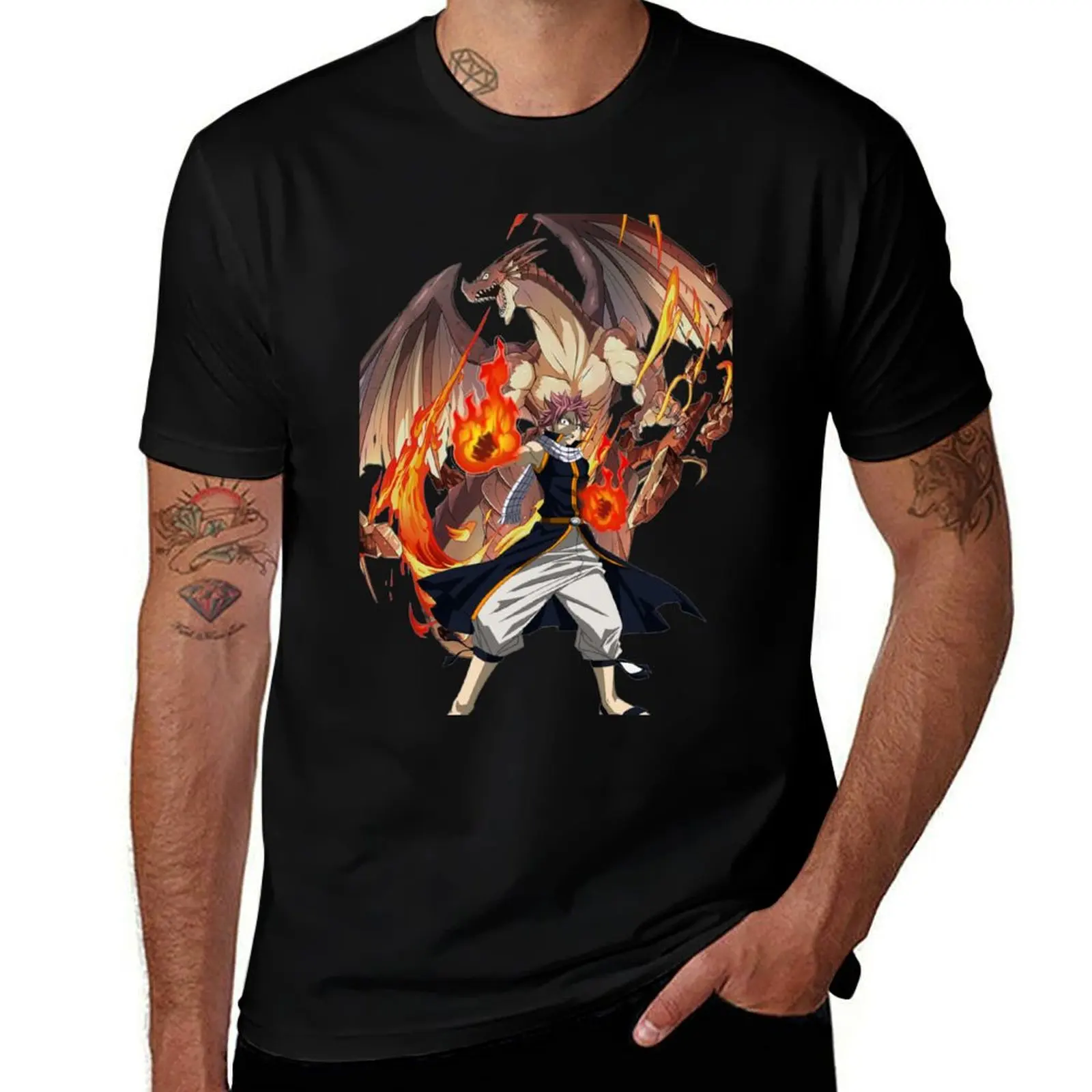 Natsu and Igneel T-Shirt kawaii clothes topping anime Funny t-shirts mens vintage t shirts
Natsu and Igneel T-Shirt kawaii clothes topping anime Funny t-shirts mens vintage t shirts