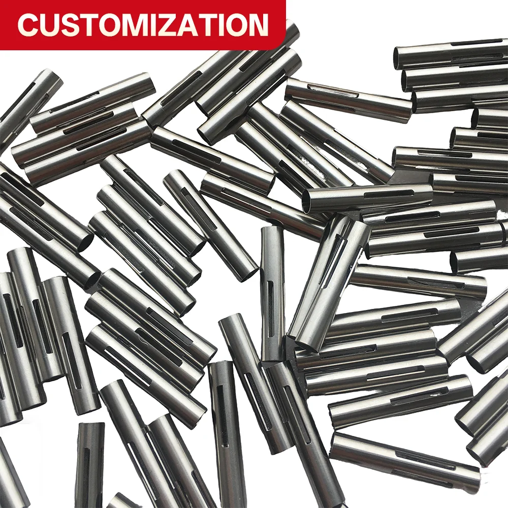 Custom-made stainless steel grooved cylindrical metal parts, mechanical transmission connectors, industrial equipment, high hard
Custom-made stainless steel grooved cylindrical metal parts, mechanical transmission connectors, industrial equipment, high hard