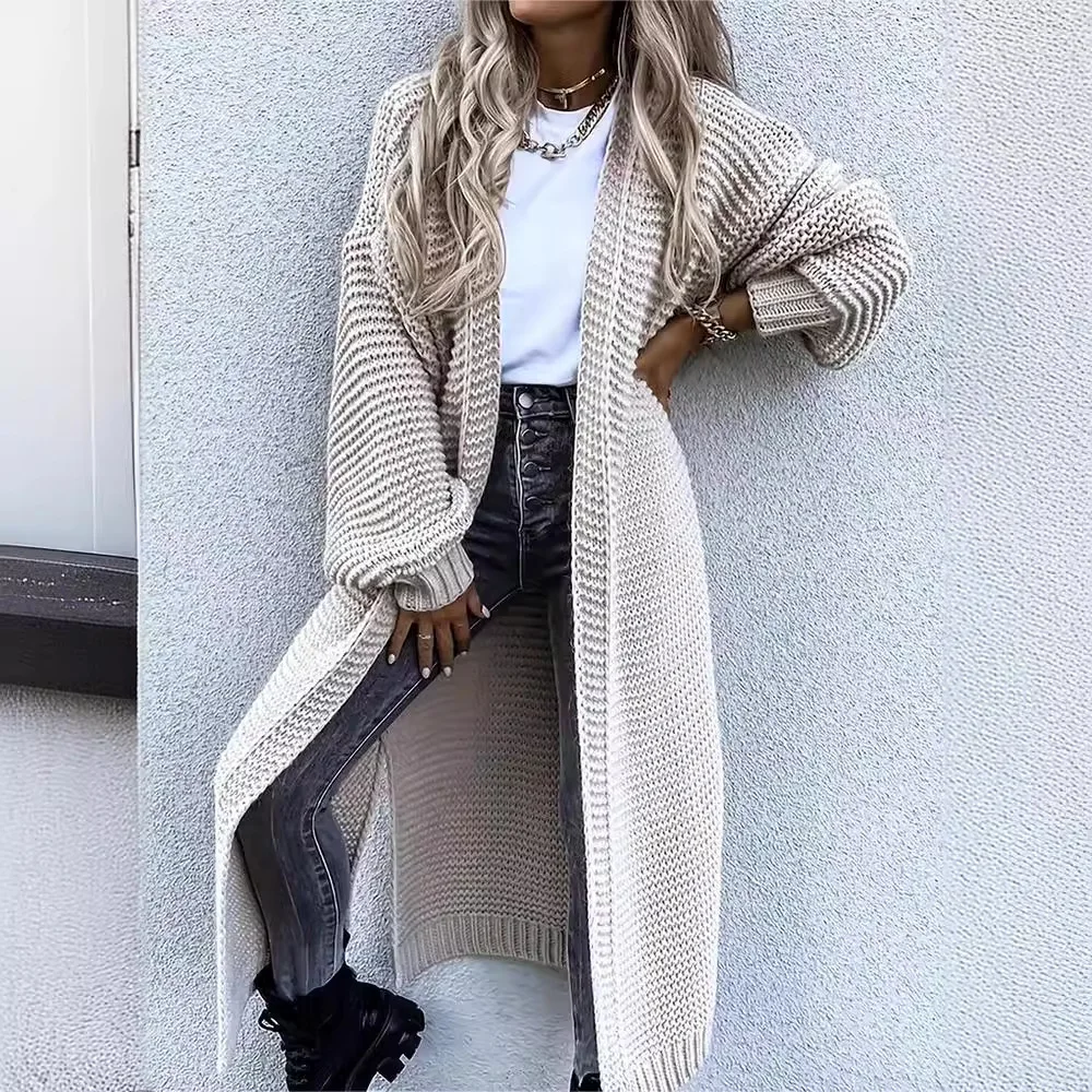 2024 New Women's Cardigan Knitted Sweater Solid Color Autumn/ Winter Warm Sweater
2024 New Women's Cardigan Knitted Sweater Solid Color Autumn/ Winter Warm Sweater