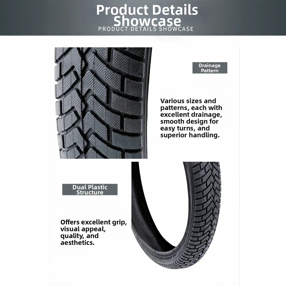 Off Road Stroller Wheel Stroller Outer Tire For Outdoor Strolling Inflatable Rubber Tire Reliable Terrain Grip
Off Road Stroller Wheel Stroller Outer Tire For Outdoor Strolling Inflatable Rubber Tire Reliable Terrain Grip