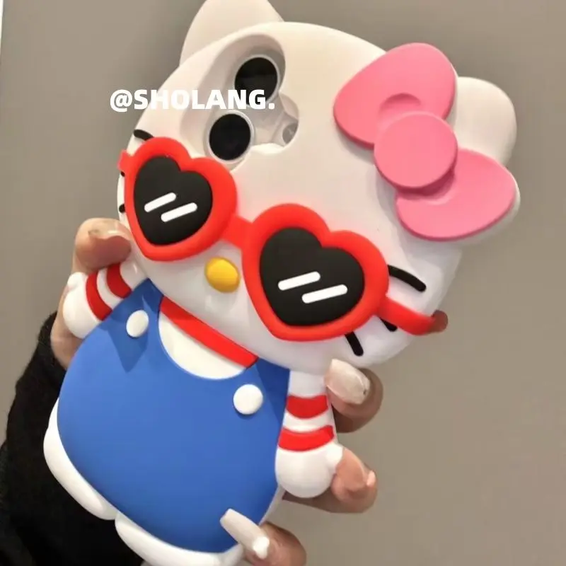 Kawaii Sanrio Hello Kitty Phone Shell Cartoon 3D IPhone 16 Promax Apple 15 Phone Case 14 Silicone 13 Soft 16 Girl's Gifts Toys
Kawaii Sanrio Hello Kitty Phone Shell Cartoon 3D IPhone 16 Promax Apple 15 Phone Case 14 Silicone 13 Soft 16 Girl's Gifts Toys