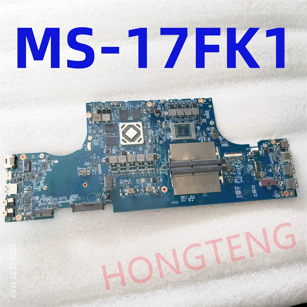Original MS-17FK1 FOR MSI Bravo 17 A4DDR-083 Ryzen 7 4800H Radeon RX5500M Motherboard 607-17FK1-07S Laptop Motherboards
Original MS-17FK1 FOR MSI Bravo 17 A4DDR-083 Ryzen 7 4800H Radeon RX5500M Motherboard 607-17FK1-07S Laptop Motherboards
