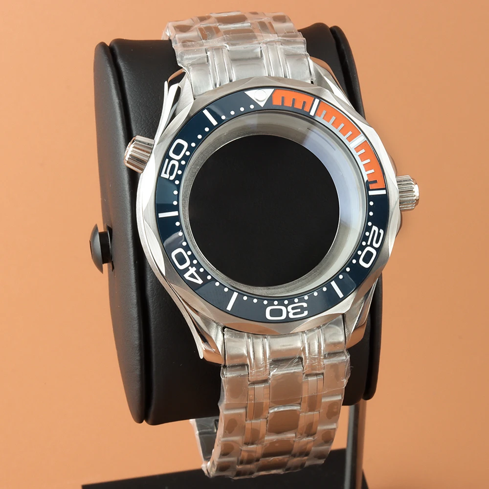 41mm NH35 Watch Case Stainless Steel Bracelet For Seamaster 300 NH35 NH36 Automatic Movement 31mm Dial Luxury Watch Parts
41mm NH35 Watch Case Stainless Steel Bracelet For Seamaster 300 NH35 NH36 Automatic Movement 31mm Dial Luxury Watch Parts