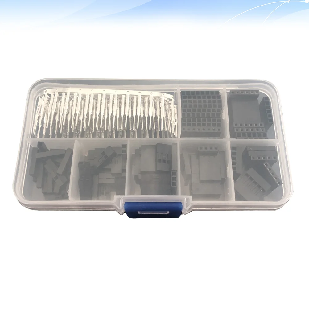 1Set 2.54mm Jumper Wire Pin Header Kit Breadboard Terminal Connectors Sufficient Quantity Easy to Use Pitch Connector
1Set 2.54mm Jumper Wire Pin Header Kit Breadboard Terminal Connectors Sufficient Quantity Easy to Use Pitch Connector