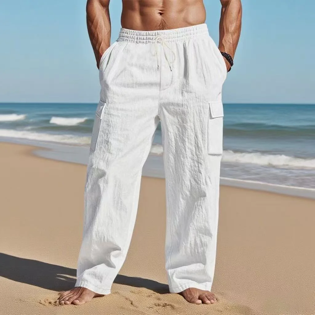 Men's work pants Retro cotton and linen pants Spring and Autumn Breathable Thin Loose Leisure Trend Daily and beach pants Hot
Men's work pants Retro cotton and linen pants Spring and Autumn Breathable Thin Loose Leisure Trend Daily and beach pants Hot