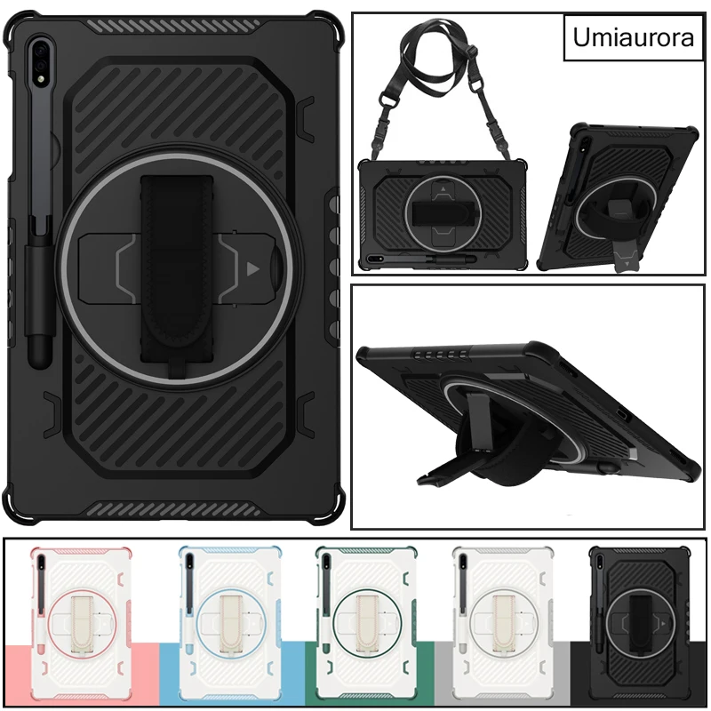 For Samsung Tab S10 Lite SM-X400 S7 S8+ S9 FE+ Plus 12.4" SM-X820 X610 X520 Hand Strap Stand Tablet Case Shockproof Armor Funda
For Samsung Tab S10 Lite SM-X400 S7 S8+ S9 FE+ Plus 12.4" SM-X820 X610 X520 Hand Strap Stand Tablet Case Shockproof Armor Funda