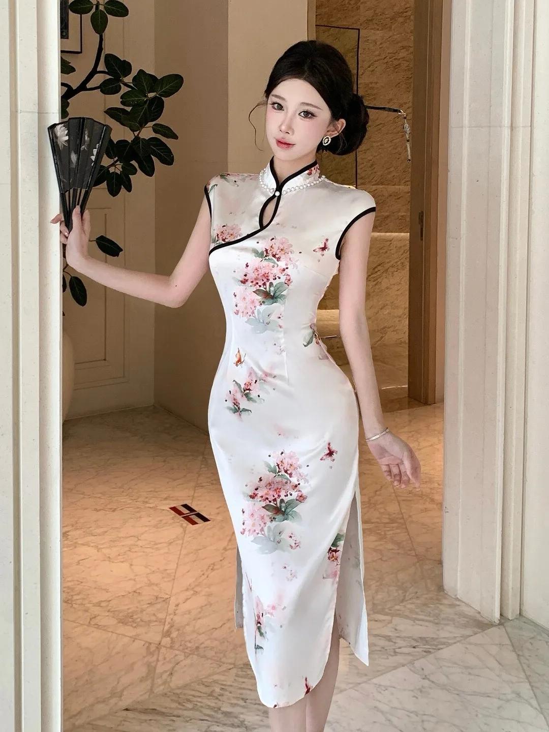 New Chinese Style National Trend Improved Dress Hollow out Slit Print Slimming Summer 2026 Women's Fashion Dress
New Chinese Style National Trend Improved Dress Hollow out Slit Print Slimming Summer 2026 Women's Fashion Dress