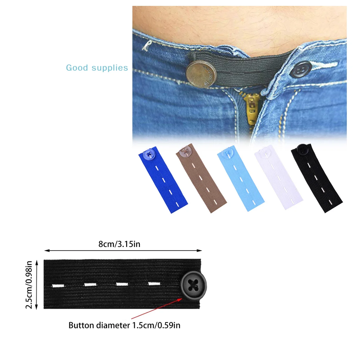 5 шт., удлинитель брюк унисекс, пояс для узких брюк, джинсы, юбки, швейные принадлежности для беременных своими руками с крючками на пуговицах
5 шт., удлинитель брюк унисекс, пояс для узких брюк, джинсы, юбки, швейные принадлежности для беременных своими руками с крючками на пуговицах