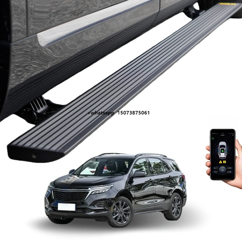 Aluminum Alloy Automatic Electric Power Side Step for Equinox 2023 Retractable Running Board
Aluminum Alloy Automatic Electric Power Side Step for Equinox 2023 Retractable Running Board