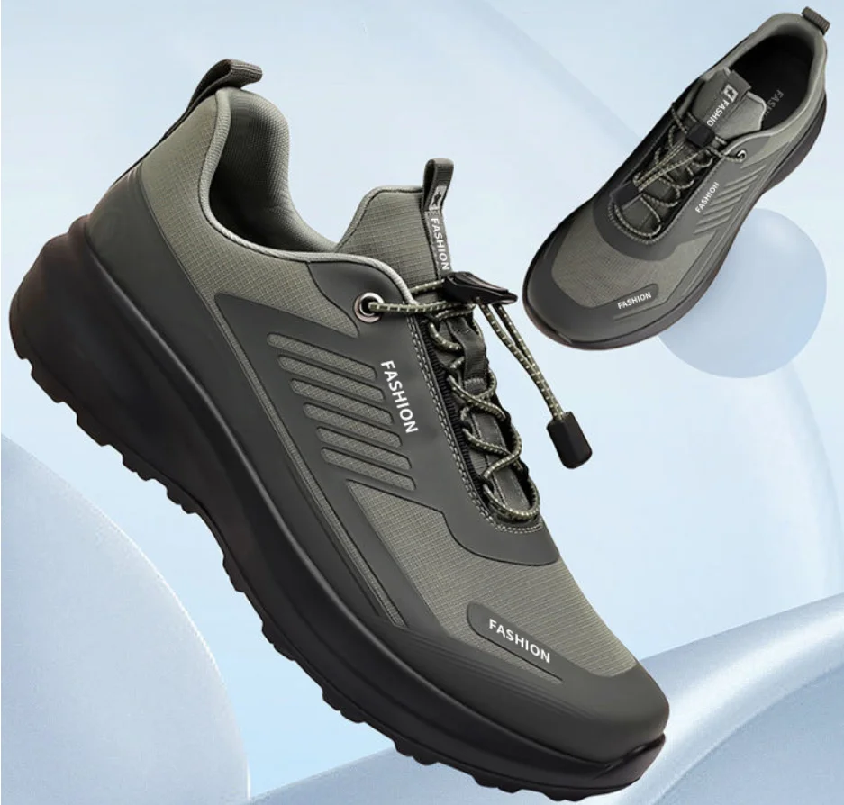 Men's Hiking Shoes High Quality Outdoor Non-Slip Platform Sneakers Summer Breathable Climbing Shoes For Men Travel Shoes 
Men's Hiking Shoes High Quality Outdoor Non-Slip Platform Sneakers Summer Breathable Climbing Shoes For Men Travel Shoes