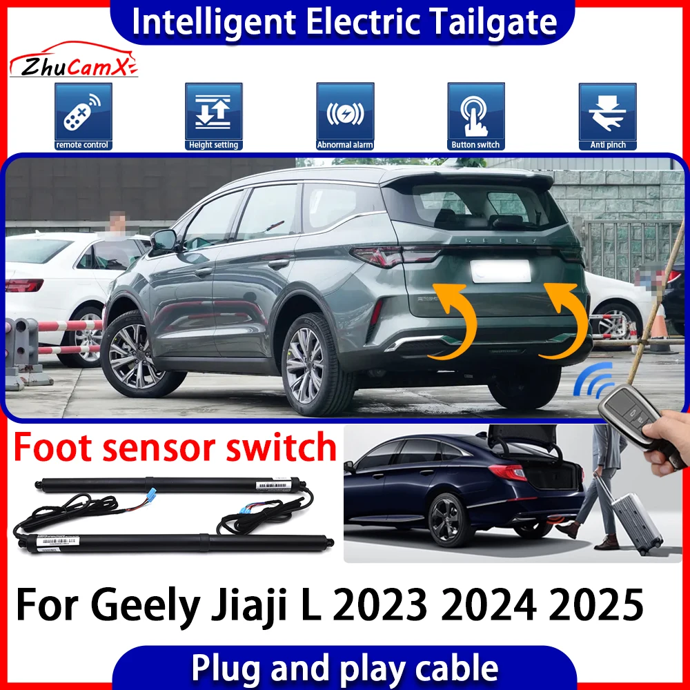 ZhuCamX Car Automatic Lifting kit Opening Trunk Intelligent Electric Tail Gate Lift Tailgate for Geely Jiaji L 2023 2024 2025
ZhuCamX Car Automatic Lifting kit Opening Trunk Intelligent Electric Tail Gate Lift Tailgate for Geely Jiaji L 2023 2024 2025