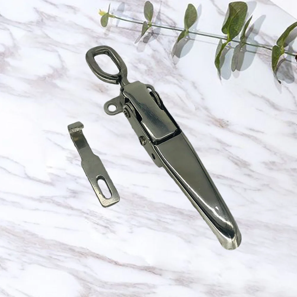 Metal Toggle Clamp Heavy Duty Locking Hasp For Trailer Container Durable Latch Clamp With Spring Loaded Buckle Fastener
Metal Toggle Clamp Heavy Duty Locking Hasp For Trailer Container Durable Latch Clamp With Spring Loaded Buckle Fastener