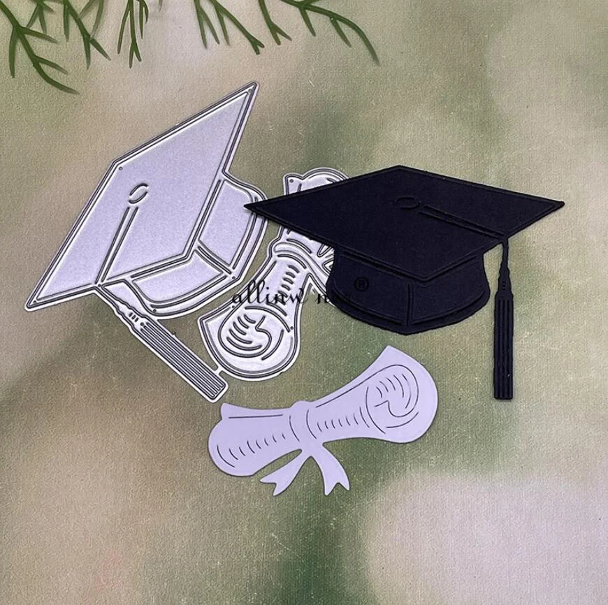 Hat certificate metal cutting dies mold Scrapbooking decoration paper craft knife mould blade punch template Embossing 1pcs
Hat certificate metal cutting dies mold Scrapbooking decoration paper craft knife mould blade punch template Embossing 1pcs