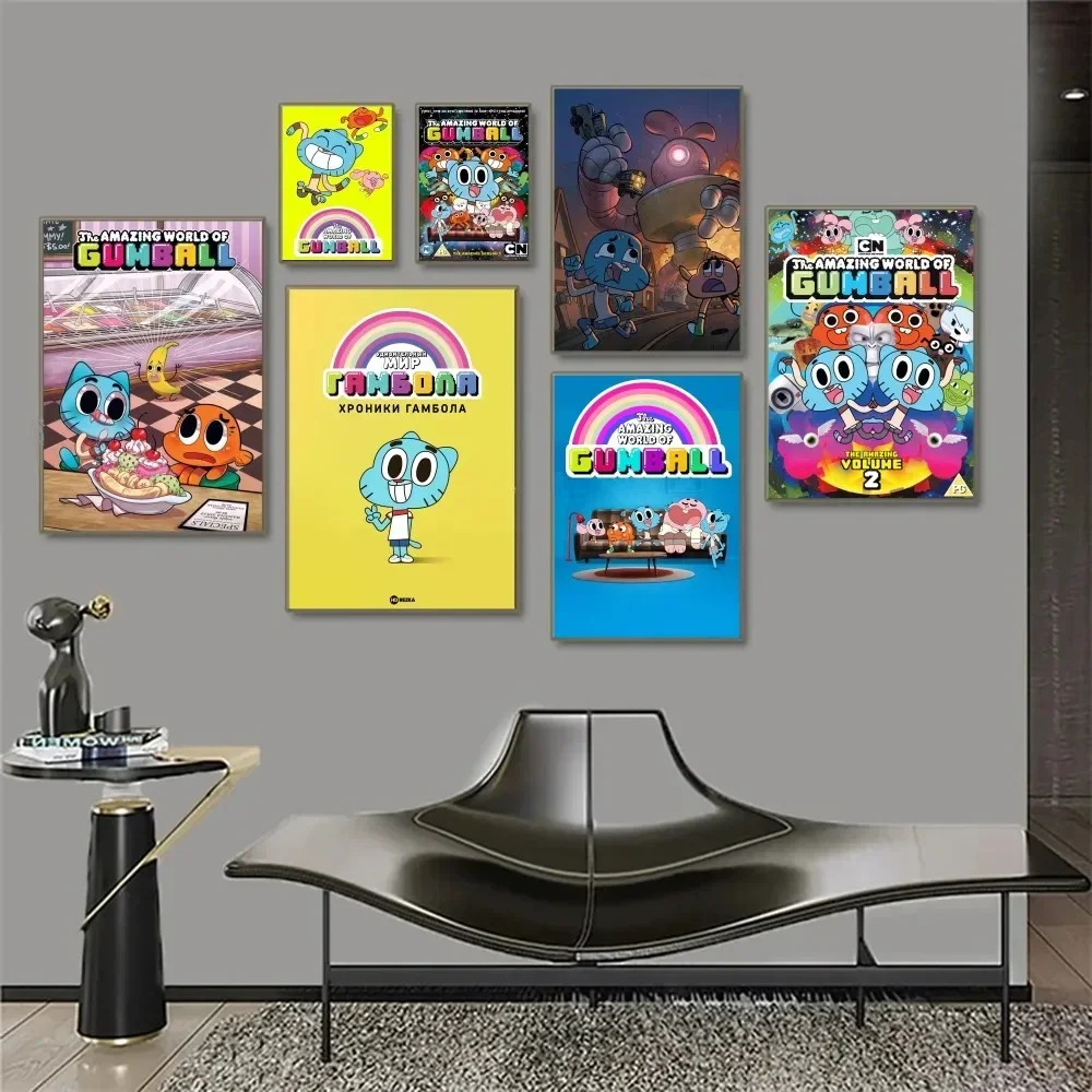 1pc Cartoon Animation The Amazing World Of Gumball Season Poster Stickers Art Wall Murals Decor Game Room Decor Gifts Kawaii HD
1pc Cartoon Animation The Amazing World Of Gumball Season Poster Stickers Art Wall Murals Decor Game Room Decor Gifts Kawaii HD