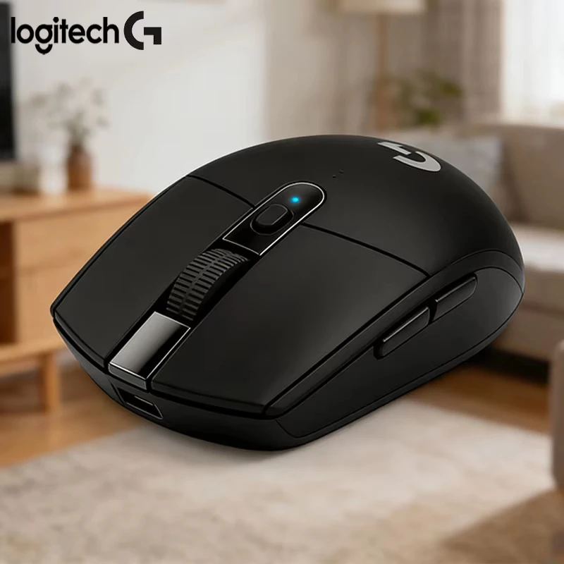 Беспроводная игровая мышь Logitech G304, портативная оптическая мышь с высоким разрешением и RGB-подсветкой, совместимая с ноутбуками и настольными ПК для работы и игр
Беспроводная игровая мышь Logitech G304, портативная оптическая мышь с высоким разрешением и RGB-подсветкой, совместимая с ноутбуками и настольными ПК для работы и игр