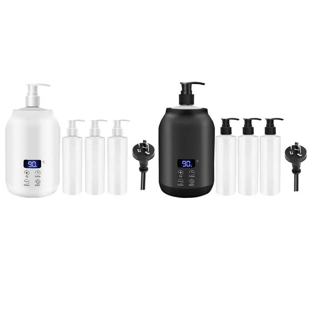 Single Bottle Massage Oil Heater Multifunction Accessories LED Screen Essential Oil Bottle Heater Lotion Bottle Warmer Dispenser
Single Bottle Massage Oil Heater Multifunction Accessories LED Screen Essential Oil Bottle Heater Lotion Bottle Warmer Dispenser